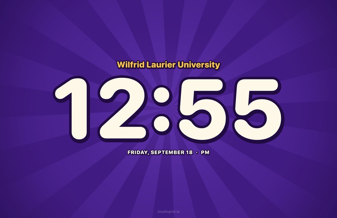 Laurier Cartoon screensaver